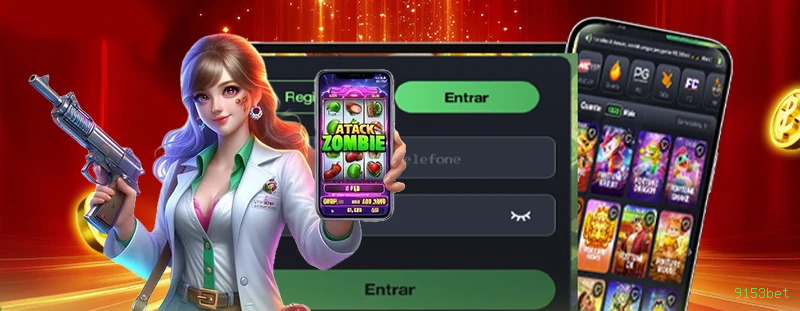 Conta 9153bet sincronizada site e app